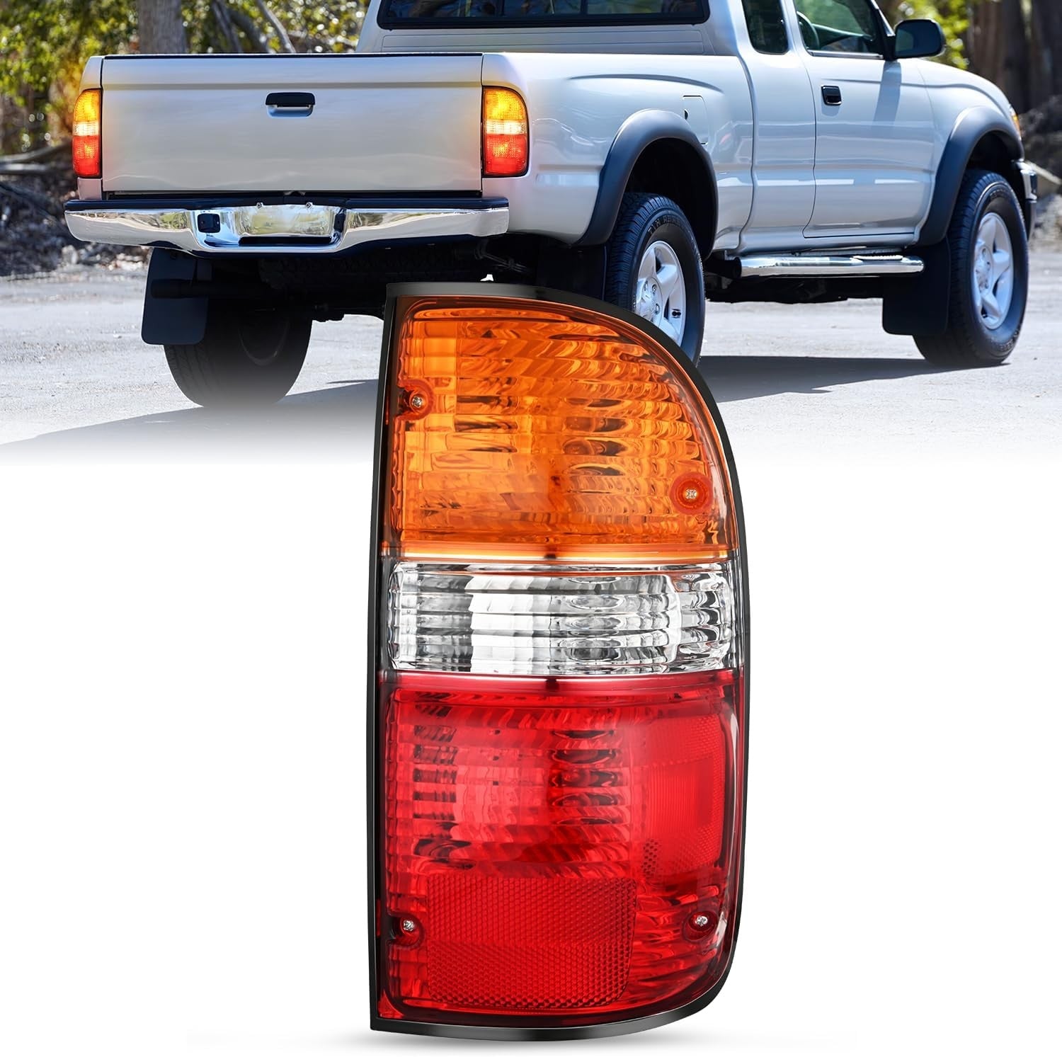 Taillight Assembly with 2001-2004 Toyota Tacoma Rear Lamp Replacement OE Style