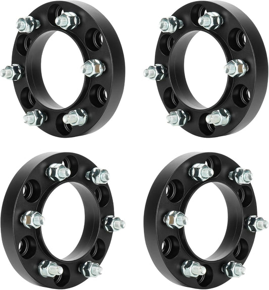 6x5.5 1" (25.4mm) Hubcentric Wheel Spacers 6 Lugs with 1996-2022 Toyota 4Runner,