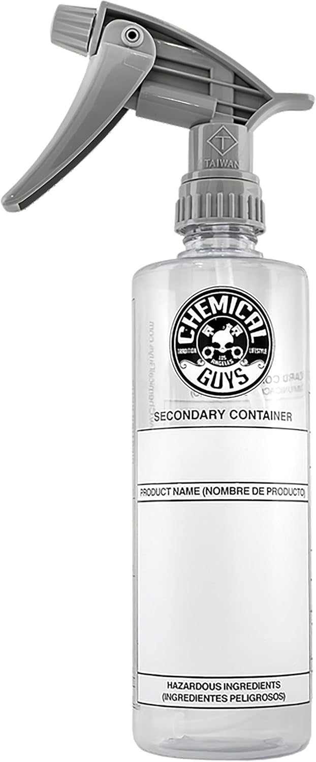 Chemical Guys 32 oz Heavy Duty Chemical Resistant Spray Bottle Car Detailing