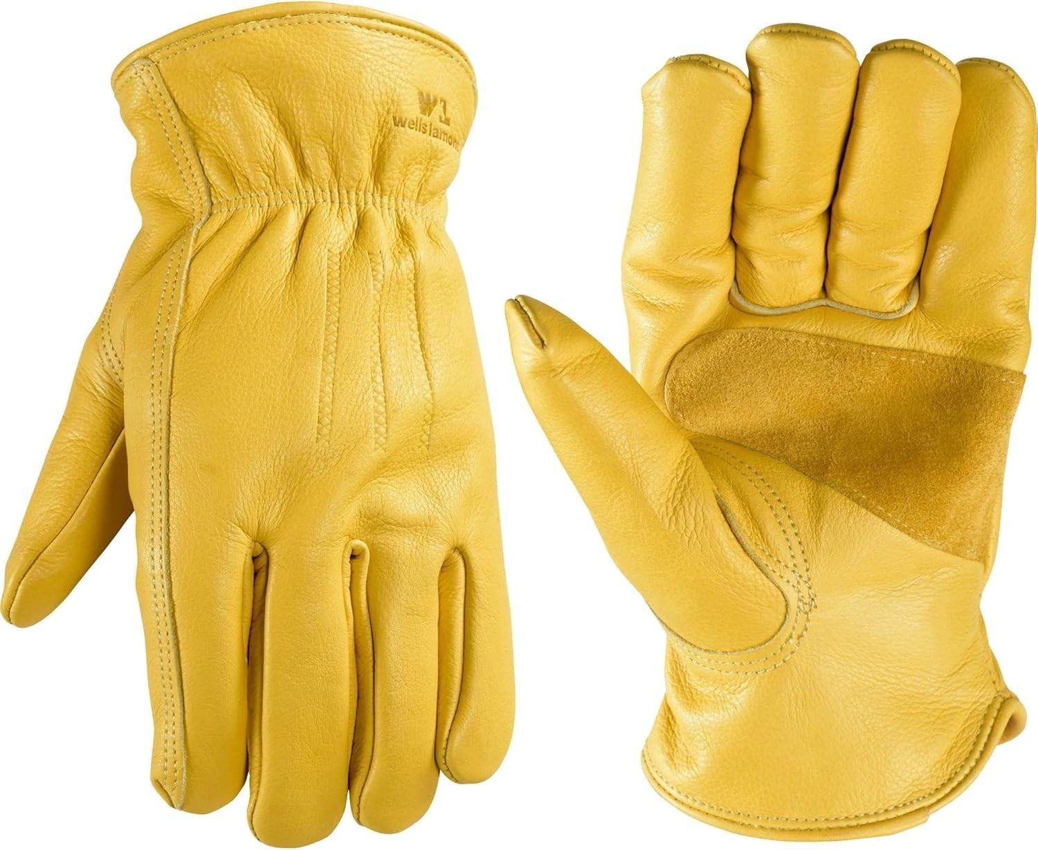 Insulated Leather Work Gloves for Men- Full Grain Cowhide- 3M Thinsulate