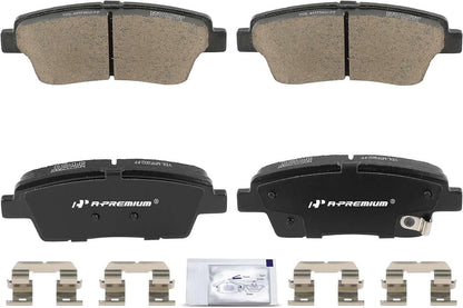 Rear Ceramic Brake Pads Set with Hyundai Genesis 2010-2016 & Kia K900 2017-2017