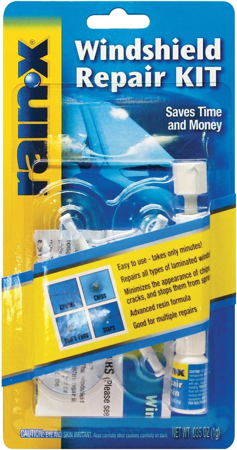 600001 Windshield Repair Kit Quick and Easy Durable Resin Based Windshield