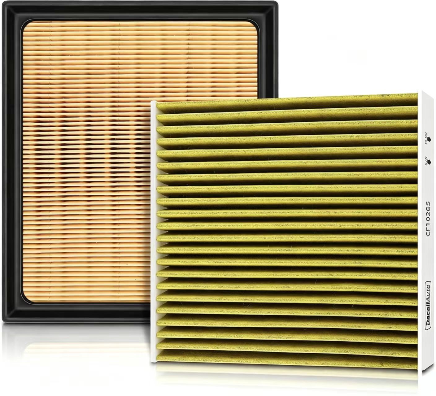 Air Filter Set for Toyota Hybrid Prius/Prius Plug-In/Prius V(2010-18)