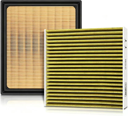 Air Filter Set for Toyota Hybrid Prius/Prius Plug-In/Prius V(2010-18)