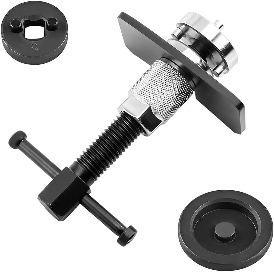 Car Brake Piston Wind Back Tool, 5PCS Vehicle Brake Caliper Piston Rewind Kits
