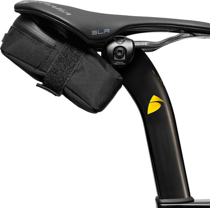 Signature Bike Saddle Bag – Midnight Black | 0.5L Bike Seat Bag 3" x 5.25" x 2"