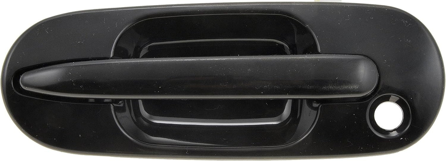 77609 Front Driver Side Exterior Door Handle with Select Honda Models, Smooth