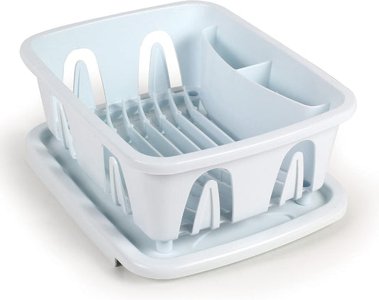 RV Mini Dish Drainer & Tray - Features a Sloped Drain Tray Design, Heavy-Duty