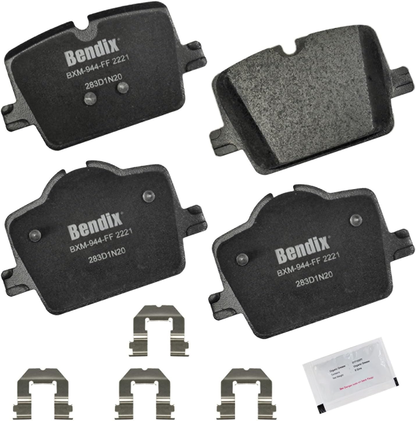 CFM2221 Semi-Metallic Rear Brake Pads for Select Models BMW 230i,330e,330i,430i