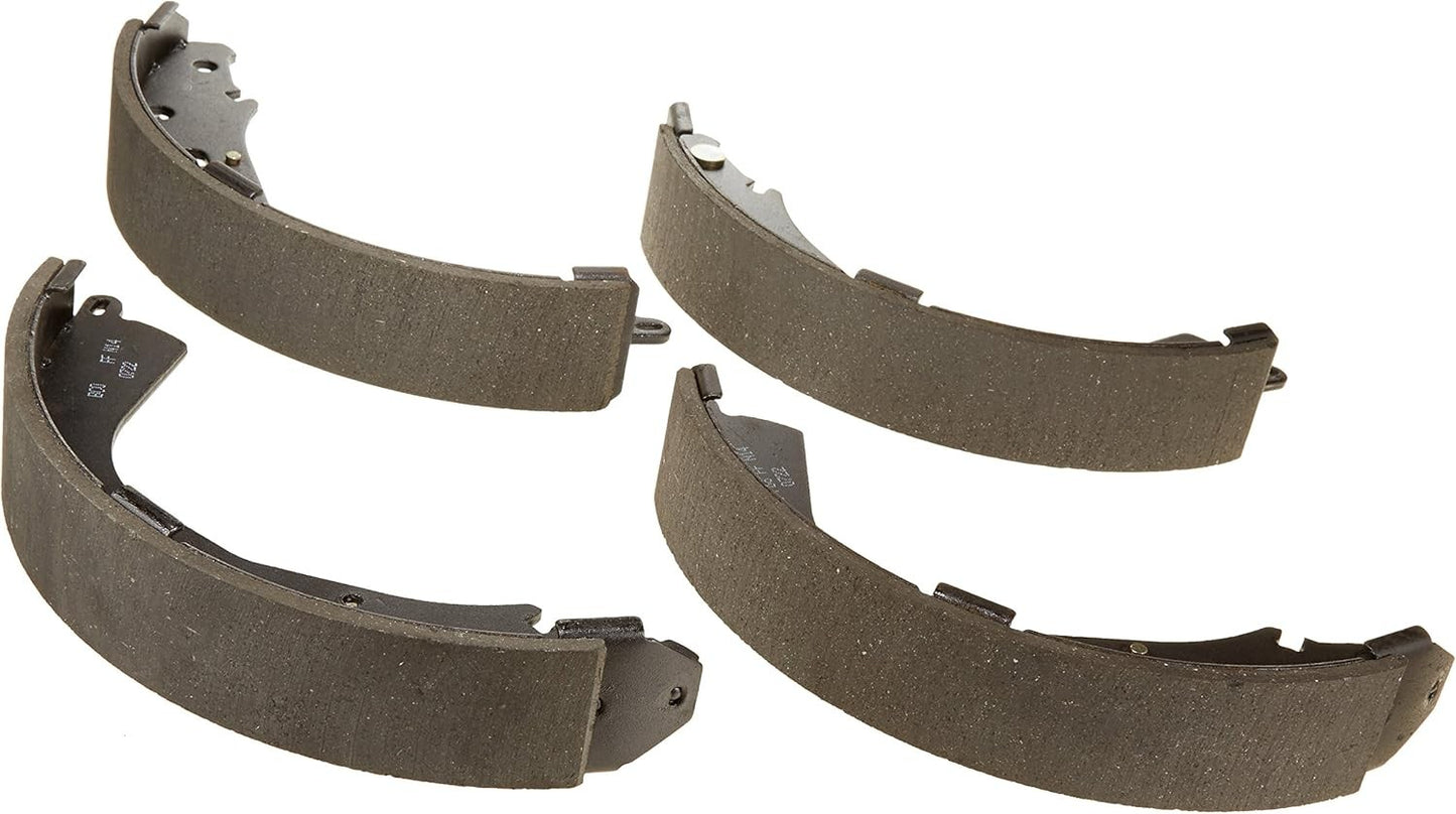 Blue Drum Brake Shoe Set - Compatible With Select Toyota 4Runner, Tacoma, Tundra