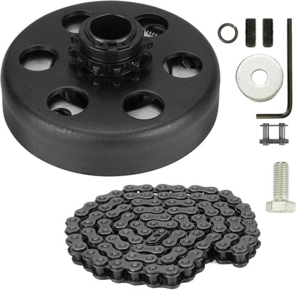 Go Kart Clutch for 2-6.5HP Engine 3/4" Bore 12T with 35 Chain Centrifugal Clutch
