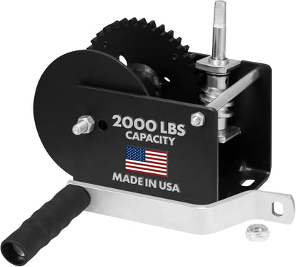 Dutton-Lainson Company Worm Gear Winch (WG2000) with 7" Ergonomic Handle