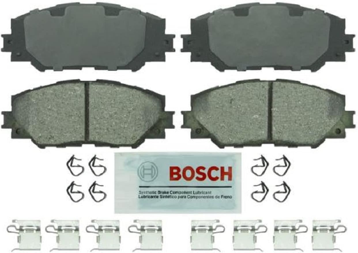BE1210H Blue Ceramic Disc Brake Pad Set With Hardware With Select Lexus HS250h