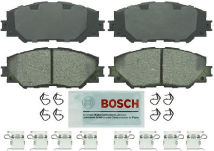BE1210H Blue Ceramic Disc Brake Pad Set With Hardware With Select Lexus HS250h