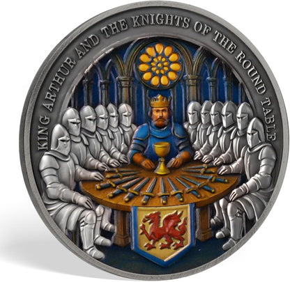 Knights Templar Roundtable Design Challenge Coin