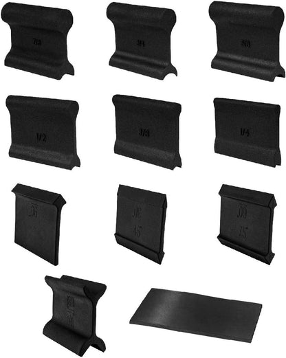 21 Profile Sander, 10PCs Contour Sanding Grips with Woodworking Angle 11PCs
