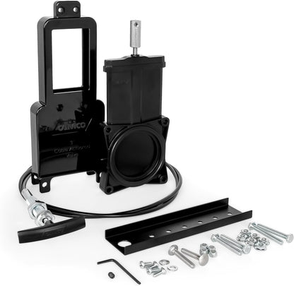 RV Sanitation System 3" Waste Valve with 72" Cable Extension Kit for Sidewall