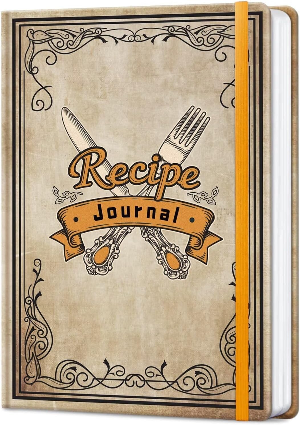 Blank Recipe Book to Write in Your Own Recipes, A5 Blank Recipe Book, Hardcover