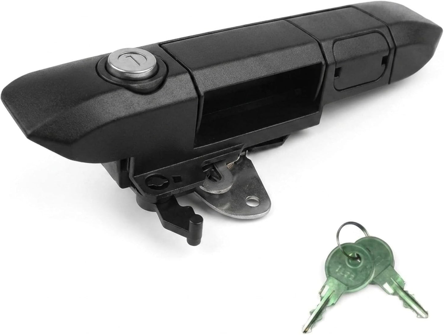 Tailgate Lock Pop & PL5500 Toyota Tacoma 2005-2015 Black Manual Handle Keys Easy