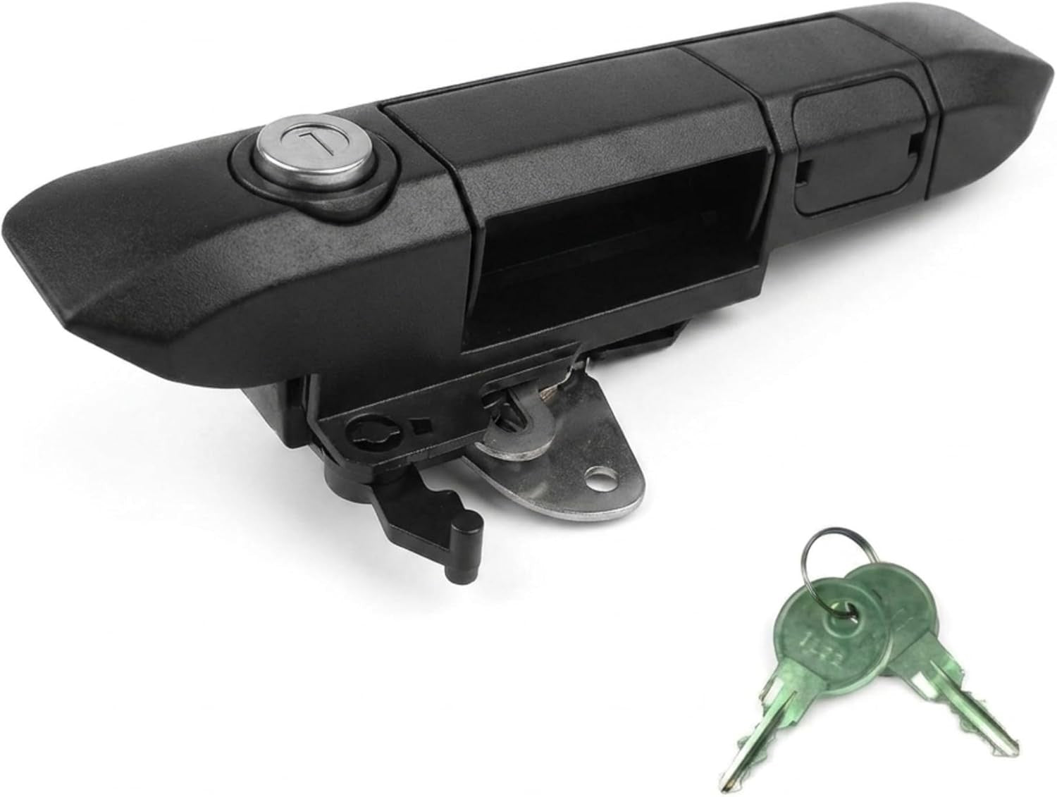 Tailgate Lock Pop & PL5500 Toyota Tacoma 2005-2015 Black Manual Handle Keys Easy