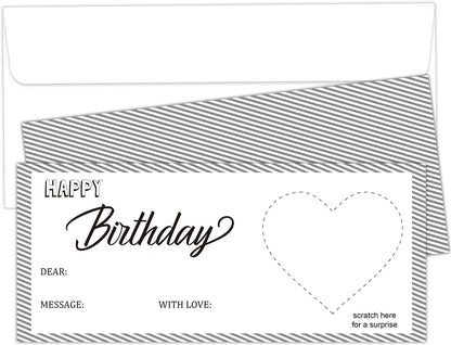 Stripes Plane Tickets Travel Ticket Gift, Surprise Trip Reveal With Envelopes