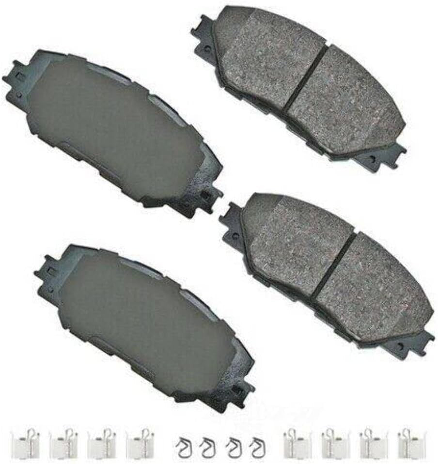 ACT1210A Ultra-Premium Ceramic Front Disc Brake Pads , GREY