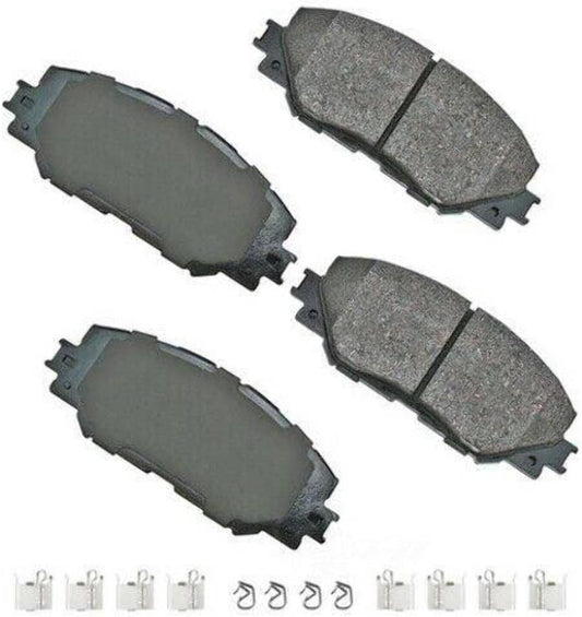 ACT1210A Ultra-Premium Ceramic Front Disc Brake Pads , GREY