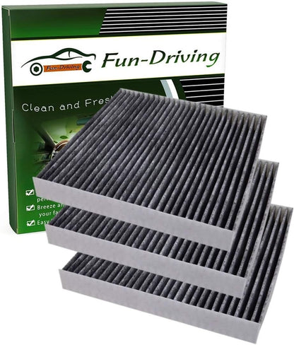 3 Pack FD157 Cabin Air Filter for AVALON/CAMRY/COROLLA/PRIUS/PRIUS PRIME/RAV4