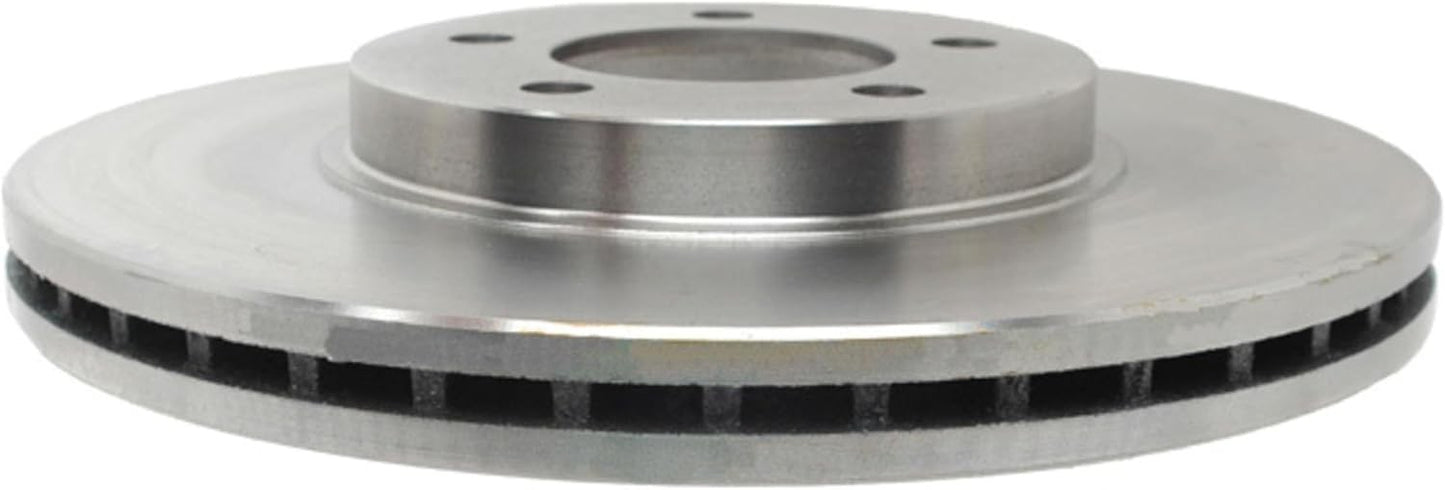 Silver 18A885A (19261758) Non-Coated Front Disc Brake Rotor