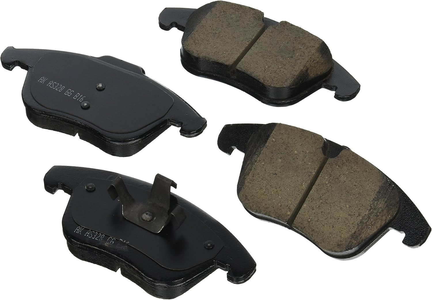 EUR1306 Euro Ultra Premium Ceramic Disc Brake Pad Kit